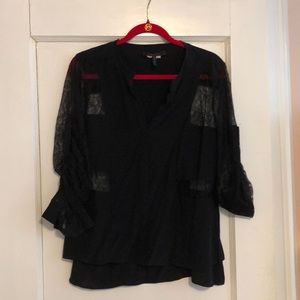 BCBG black blouse